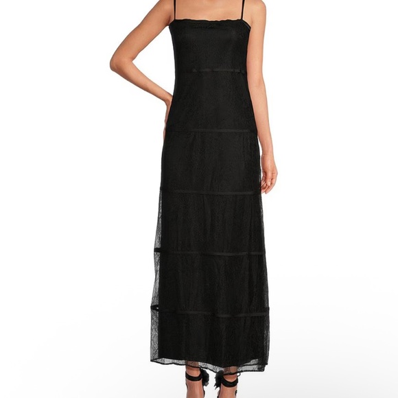 Gianni Bini x Caelynn Bell Bella Lace Sleeveless‎ Long Slip Dress NWT size 4 - Picture 1 of 9